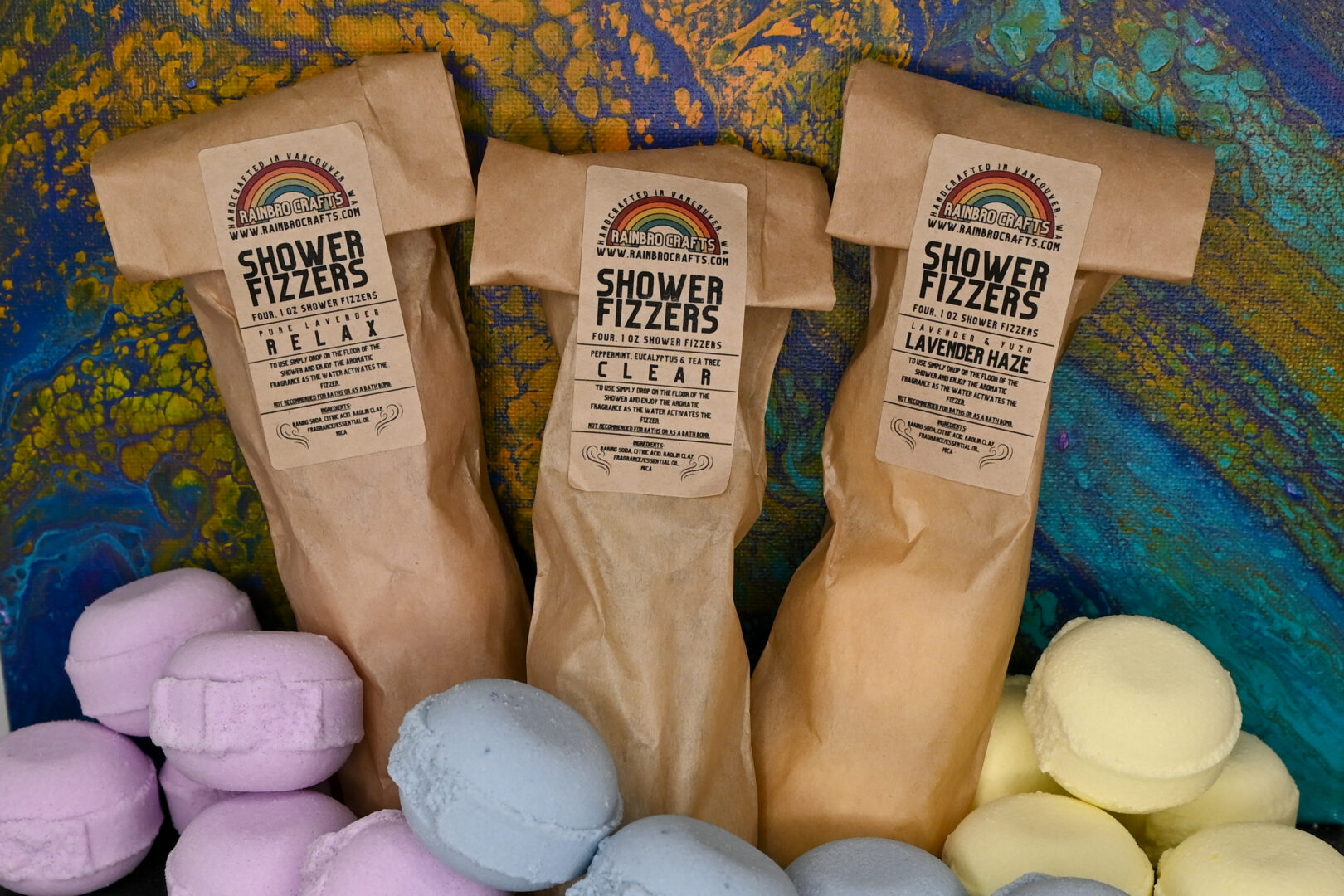 Shower FIzzers RainBro Crafts