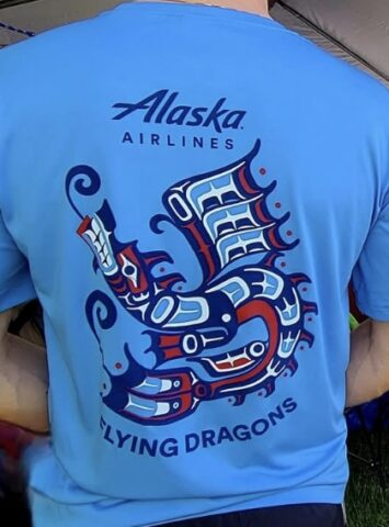 Alaska Airlines Flying Dragons